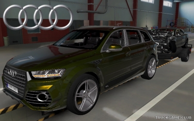 Мод "Audi SQ7 4M v1.3" для Euro Truck Simulator 2