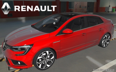 Мод "Renault Megane IV" для Euro Truck Simulator 2