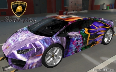 Мод "Lamborghini Huracan LP580-2 2017 v1.5" для Euro Truck Simulator 2