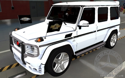 Мод "Mercedes W463 G65 AMG 2012 v4.5" для Euro Truck Simulator 2