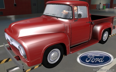 Мод "Ford F-100 1956" для Euro Truck Simulator 2