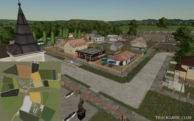 Мод "Puszta Map v2.0" для Farming Simulator 22