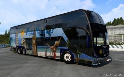 Мод "BigBus Traffic Pack v2.0.3" для Euro Truck Simulator 2