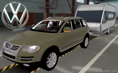 Мод "Volkswagen Touareg 7L 2009 v2.4" для Euro Truck Simulator 2