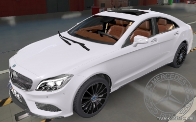 Мод "Mercedes C218 CLS 350d v2.5" для Euro Truck Simulator 2