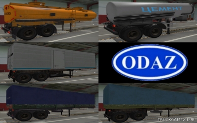 Мод "ОдАЗ Trailer Pack" для Euro Truck Simulator 2