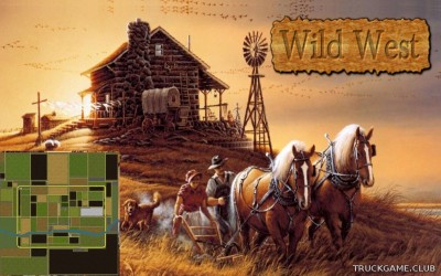 Мод "Wild West 16x v1.4" для Farming Simulator 22