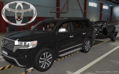 Мод "Toyota Land Cruiser 200 2012 v1.3" для Euro Truck Simulator 2