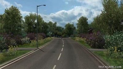 Мод "New Summer v5.0" для Euro Truck Simulator 2