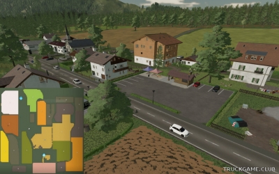 Мод "Tal Map v1.0" для Farming Simulator 22