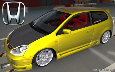 Мод "Honda Civic EP3 TypeR" для Euro Truck Simulator 2