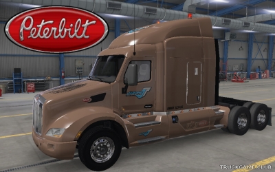 Мод "Peterbilt 579 Jardine Skin" для American Truck Simulator