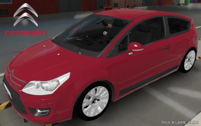 Мод "Citroen C4 Picasso 2007" для Euro Truck Simulator 2