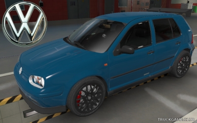 Мод "Volkswagen Golf GTi Mk4" для Euro Truck Simulator 2