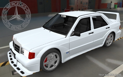 Мод "Mercedes 190E 2.5 Evo" для Euro Truck Simulator 2