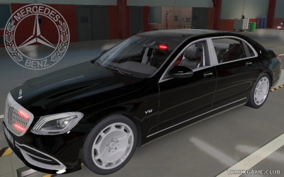 Мод "Mercedes-Maybach S650 2018" для Euro Truck Simulator 2