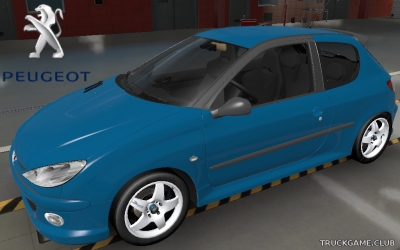 Мод "Peugeot 206 RC" для Euro Truck Simulator 2