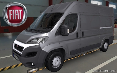 Мод "Fiat Ducato 2018" для Euro Truck Simulator 2