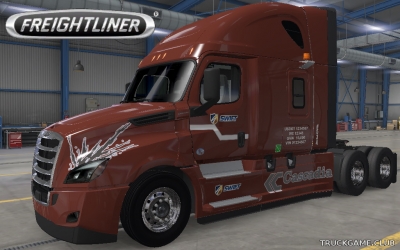 Мод "Freightliner Cascadia Swift Skin" для American Truck Simulator