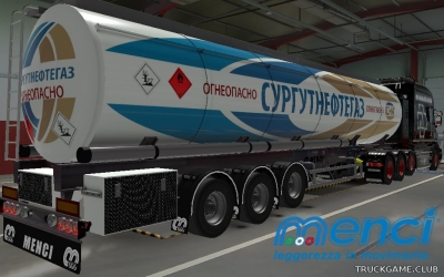 Мод "Ownable Menci Cistern" для Euro Truck Simulator 2