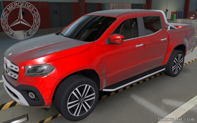 Мод "Mercedes X-Class 2018" для Euro Truck Simulator 2