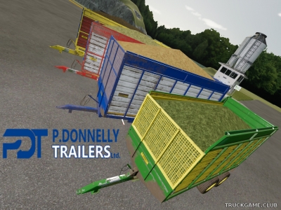 Мод "Donnelly Silage Trailers v1.0" для Farming Simulator 22