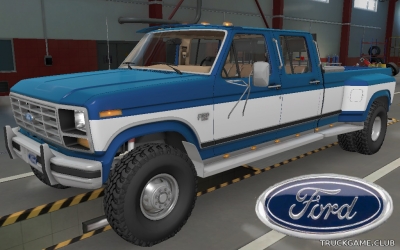 Мод "Ford F-350 Crewcab 1986" для Euro Truck Simulator 2