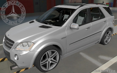 Мод "Mercedes ML63 AMG 2009" для Euro Truck Simulator 2