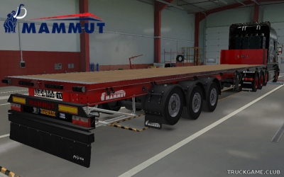 Мод "Ownable Mammut Trailer v1.3" для Euro Truck Simulator 2