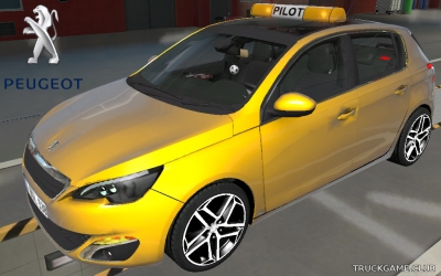 Мод "Peugeot 308" для Euro Truck Simulator 2