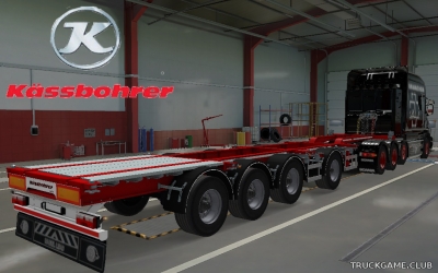Мод "Ownable Kaessbohrer SHG Container" для Euro Truck Simulator 2