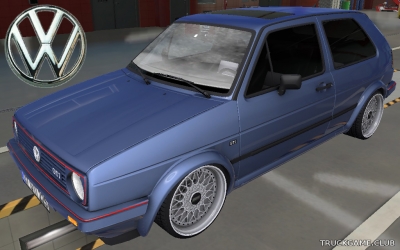 Мод "Volkswagen Golf GTI Mk2" для Euro Truck Simulator 2