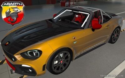 Мод "Abarth 124 Spider" для Euro Truck Simulator 2