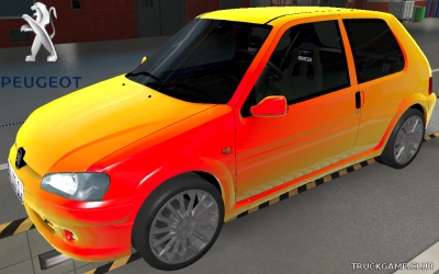 Мод "Peugeot 106 Rallye" для Euro Truck Simulator 2