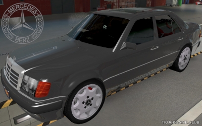 Мод "Mercedes E500 W124" для Euro Truck Simulator 2