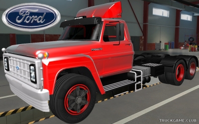 Мод "Ford F-14000" для Euro Truck Simulator 2