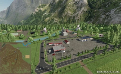 Мод "Black Mountain Montana v1.0" для Farming Simulator 22