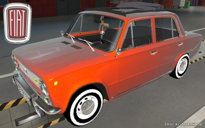 Мод "Fiat 124" для Euro Truck Simulator 2