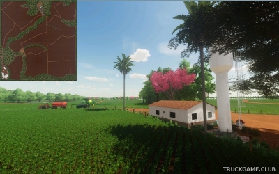 Мод "Fazenda Santa Amelia v1.1" для Farming Simulator 22