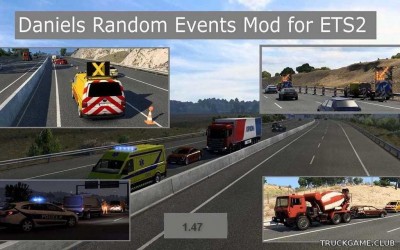 Мод "Daniels Random Events" для Euro Truck Simulator 2