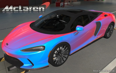 Мод "McLaren GT 2020" для Euro Truck Simulator 2