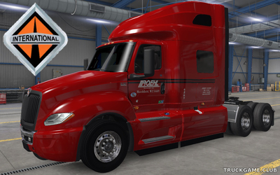 Мод "International LT ROEHL Skin" для American Truck Simulator