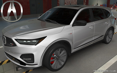 Мод "Acura MDX 2023" для Euro Truck Simulator 2