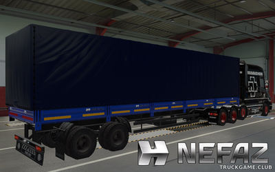 Мод "Пак полуприцепов НефАЗ-9334" для Euro Truck Simulator 2