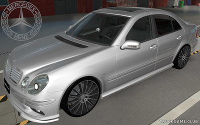 Мод "Mercedes E55 AMG W211" для Euro Truck Simulator 2