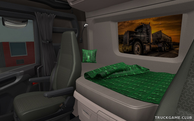 Мод "Cabin Acessory Addons v1.0" для Euro Truck Simulator 2