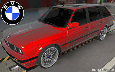 Мод "BMW E30 Touring" для Euro Truck Simulator 2