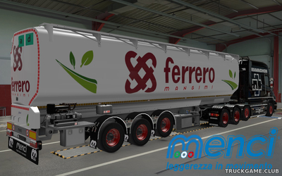 Мод "Ownable Menci Cisterna Venere v1.2" для Euro Truck Simulator 2