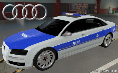 Мод "Audi A8 D3 v4.2" для Euro Truck Simulator 2