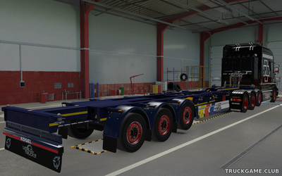 Мод "Ownable SGD Trailers Pack v1.1" для Euro Truck Simulator 2